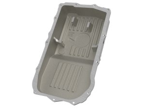 Jeep Wrangler JL Transmission Pan - aFe - Pro Series - Black w/ Machined Fins - `18-`25