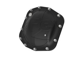 Jeep Wrangler Differential Cover - Front - aFe - Pro Series, Dana M210 - Black - `18-`25