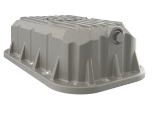 Jeep Wrangler Engine Oil Pan - aFe - Street Series w/ Machined Fins - Raw - `12-`18
