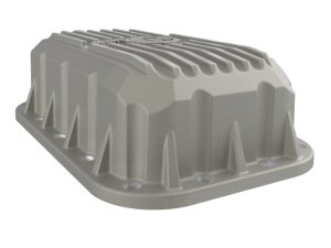 Jeep Wrangler Engine Oil Pan - aFe - Street Series w/ Machined Fins - Raw - `12-`18