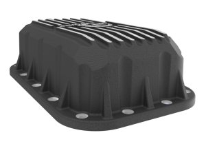 Jeep Wrangler Engine Oil Pan - aFe - Pro Series with Machined Fins - Black - `12-`18