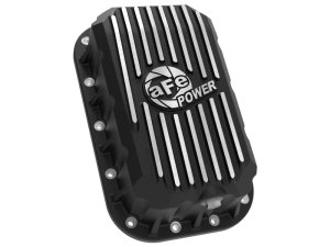 Jeep Wrangler Engine Oil Pan - aFe - Pro Series with Machined Fins - Black - `12-`18
