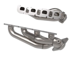 Jeep Wrangler 392 Performance Exhaust - aFe - Twisted Steel Header - Raw Finish - `21-`22