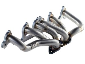 Jeep Wrangler Performance Exhaust - aFe - Twisted Steel 409 Stainless Steel Short Tube Headers - `83-`02