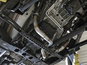 Jeep Wrangler Performance Exhaust - aFe - Twisted Steel Y-Pipe 2-1/4in 409 SS - `18-`25