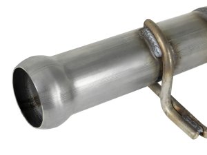 Jeep Wrangler Performance Exhaust - aFe - Twisted Steel Y-Pipe 2-1/4in 409 SS - `18-`25