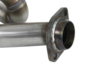 Jeep Wrangler Performance Exhaust - aFe - Twisted Steel Loop Relocation Pipe - `18-`25