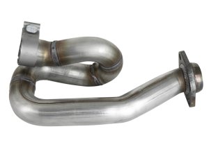 Jeep Wrangler Performance Exhaust - aFe - Twisted Steel Loop Relocation Pipe - `18-`25