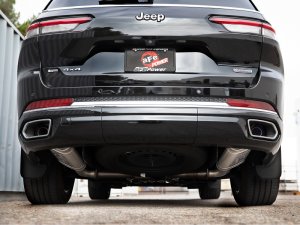 Jeep Grand Cherokee L Performance Exhaust - aFe - Vulcan Series Cat Back - `21-`25