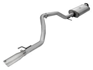 Jeep Commander Performance Exhaust - aFe - MACH Force XP Cat-Back - Stainless / Polished Tip - `06-`09