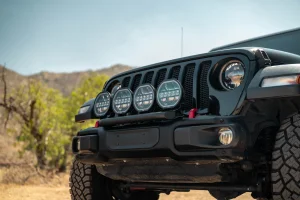 Jeep Wrangler JL Front Bumper Push Bar - For Rubicon Steel Bumper