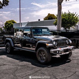 Jeep Gladiator Hood - Anderson Composites - Mohave Type-MO - Carbon Fiber - `20-`25
