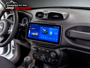 Jeep Renegade Radio Head Unit Upgrade System w/ install Kit - Widescreen Design - T2