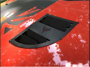 Jeep Renegade Hood Vents - set of 2 - Valkyrie Off Road Gear Jeep Renegade Hood Vents - set of 2 - Valkyrie Off Road Gear