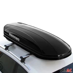 Roof Rack Cargo Box - 11 Cubic Feet - Dual Side Opening - Black Roof Rack Cargo Box - 11 Cubic Feet - Dual Side Opening - Black
