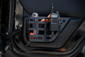 Jeep Wrangler JK Molle Panels - Rear Door - DV8 Offroad - Black - `11-`18