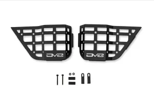Jeep Wrangler JK Molle Panels - Rear Door - DV8 Offroad - Black - `11-`18
