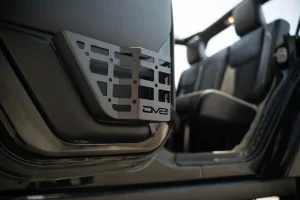 Jeep Wrangler JK Molle Panels - Rear Door - DV8 Offroad - Black - `11-`18