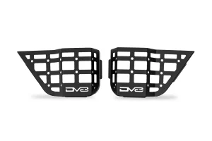 Jeep Wrangler JK Molle Panels - Rear Door - DV8 Offroad - Black - `11-`18