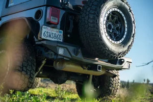 Jeep Wrangler JK Bumper - Rear - DV8 Offroad - FS-7 Seroes Mid-Width - `07-`18