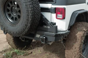Jeep Wrangler JK Bumper - Rear - DV8 Offroad - Full-Width - `07-`18