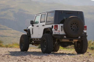 Jeep Wrangler JK Bumper - Rear - DV8 Offroad - Full-Width - `07-`18