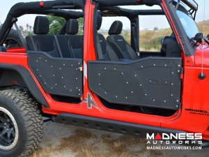 Jeep Wrangler JK Half Doors - Front - DV8 Offroad - `07-`18