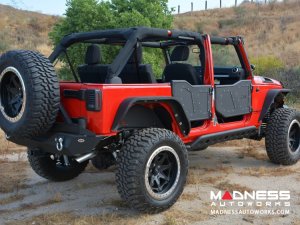 Jeep Wrangler JK Half Doors - Rear - DV8 Offroad - `07-`18