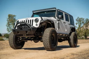 Jeep Wrangler JK Front Skid Plate - Armor Series 