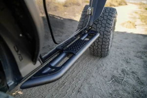 Jeep Wrangler JK Side Steps - DV8 Offroad - OE Plus - `07-`18 - 2 Door Jeep Wrangler JK Side Steps - DV8 Offroad - OE Plus - `07-`18 - 2 Door