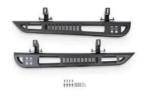 Jeep Wrangler JL Rock Slider Steps - DV8 Offroad - OE Plus - 2-Door - 2018+ 