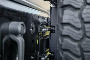 Jeep Wrangler JK Tire Carrier - DV8 Offroad - MTO Bumper - `07-`18