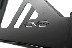 Jeep Wrangler JL Tire Carrier - Swing Gate - DV8 Offroad MTO Series Bumper - `18-`25