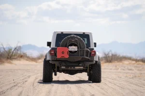 Jeep Wrangler JL Tire Carrier - Body Mounted