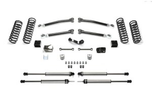 Jeep JK Suspension Lift Kit - Front + Rear - Fabtech - Trail Lift System w/Dirt Logic 2.25 Shocks - `07-`18