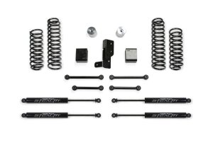 Jeep JL Suspension Lift Kit - Front + Rear - Fabtech - 3in Sport System w/Stealth - `18-`21