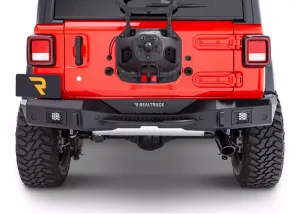 Jeep Gladiator JT Bumper - Rear - Go Rhino - Rockline Full Width - Textured Black Jeep Gladiator JT Bumper - Rear - Go Rhino - Rockline Full Width - Textured Black