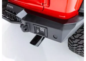 Jeep Gladiator JT Bumper - Rear - Go Rhino - Rockline Full Width - Textured Black Jeep Gladiator JT Bumper - Rear - Go Rhino - Rockline Full Width - Textured Black