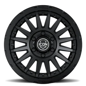 Custom Wheel - Recon - Satin Black - 18 X 9 / 6 x 5.5 / 25mm / 6" - Icon 