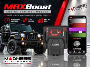 Jeep Wrangler JL Engine Control Module - MAXBoost by MADNESS Autoworks - 2.0L Turbo Jeep Wrangler JL Engine Control Module - MAXBoost by MADNESS Autoworks - 2.0L Turbo