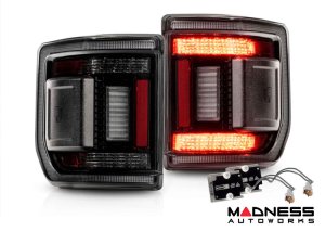 Jeep Gladiator JT LED Tail Lights - XB LED Series - Morimoto - Low Profile - Smoked Jeep Gladiator JT LED Tail Lights - XB LED Series - Morimoto - Low Profile - Smoked