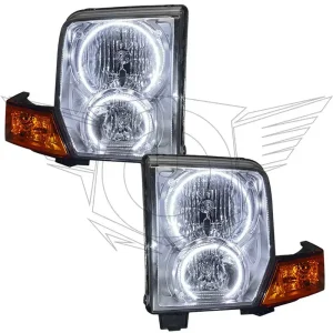 Jeep Commander Headlight Assemblies - ORACLE Lighting - SMD HL - ColorSHIFT w/ BC2 Controller - `06-`10