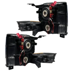 Jeep Commander Headlight Assemblies - ORACLE Lighting - SMD HL - ColorSHIFT w/ BC2 Controller - `06-`10