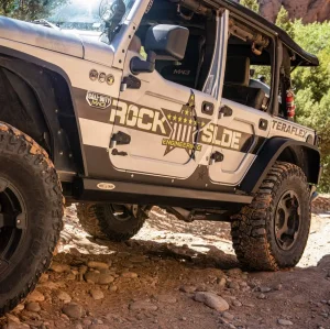 Jeep JK Step Sliders - Rock Slide Engineering - `07-`18