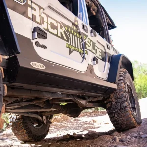 Jeep JK Step Sliders - Rock Slide Engineering - `07-`18