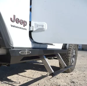 Jeep JL Step Sliders - Rock Slide Engineering - 3rd Gen - 2- Door -`18-`23