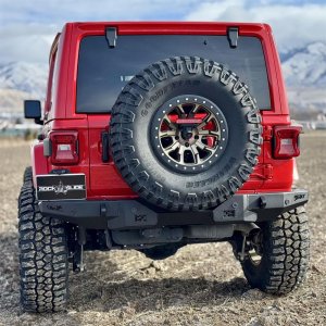 Jeep Wrangler JL Bumper - Rear - Rock Slide Engineering - Appalachian Steel - `18+