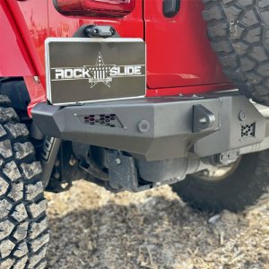 Jeep Wrangler JL Bumper - Rear - Rock Slide Engineering - Appalachian Steel - `18+