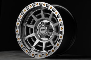 Custom Wheel 85 Series - Simulated Beadlock - Full Machined | 17x9 | 5x5.0 | -12mm - Rough Country Custom Wheel 85 Series - Simulated Beadlock - Full Machined | 17x9 | 5x5.0 | -12mm - Rough Country