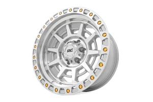 Custom Wheel 85 Series - Simulated Beadlock - Full Machined | 17x9 | 5x5.0 | -12mm - Rough Country Custom Wheel 85 Series - Simulated Beadlock - Full Machined | 17x9 | 5x5.0 | -12mm - Rough Country